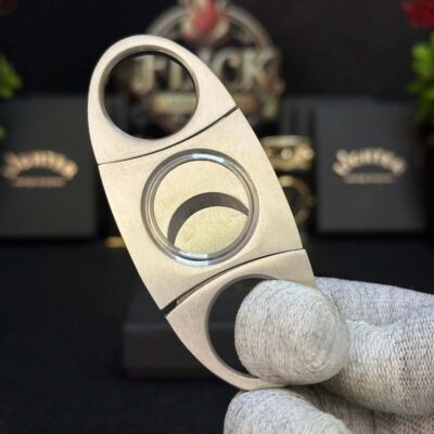 Cigar Cutter Stainless Steel Double Blade