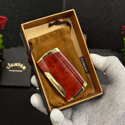 Honest double flame cigar lighter