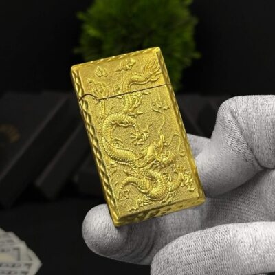 Engraved Golden Dragon