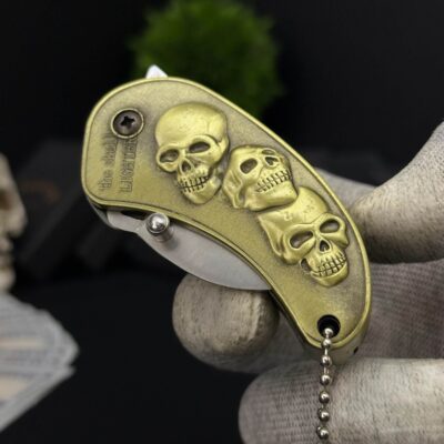 Triple Skull Knife Lighter