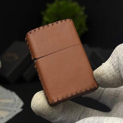 Handmade Leather Classic Zippo