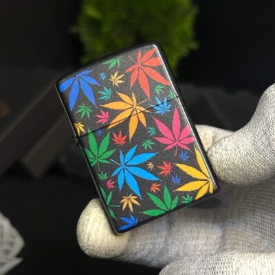 Rainbow Leaf Classic Lighter