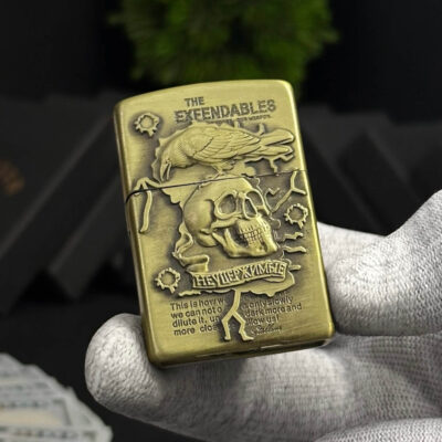 Raven Skull Torch Lighter